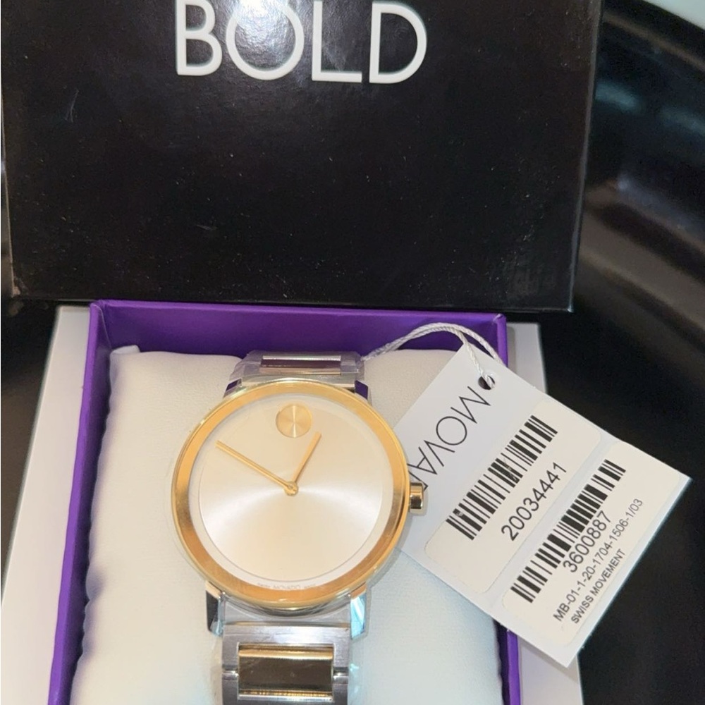 Movado Bold Two-Tone Watch